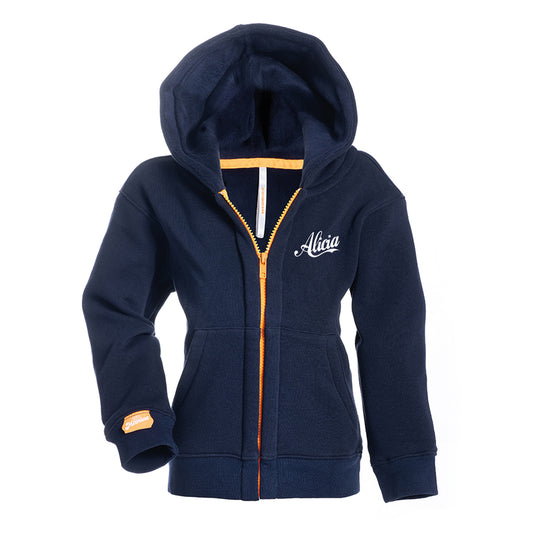 NEW hoodie kids met rits navy the o&o
