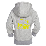 hoodie kids met rits see you on court