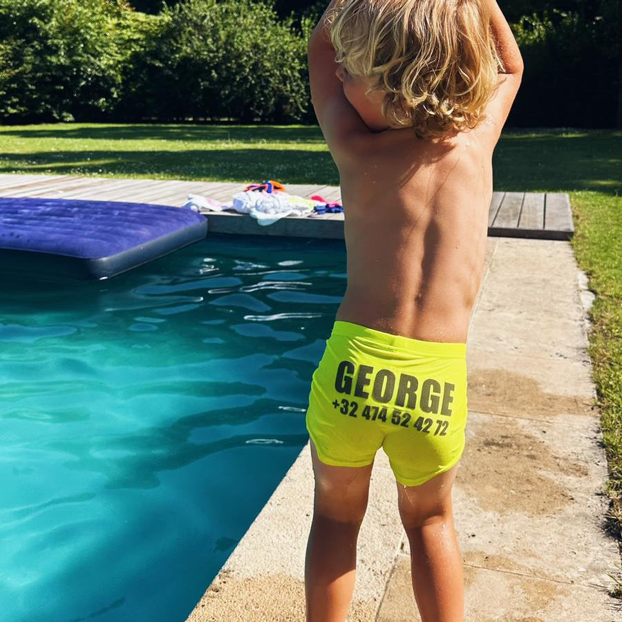 ZWEMBROEK FLUOGEEL JONGEN