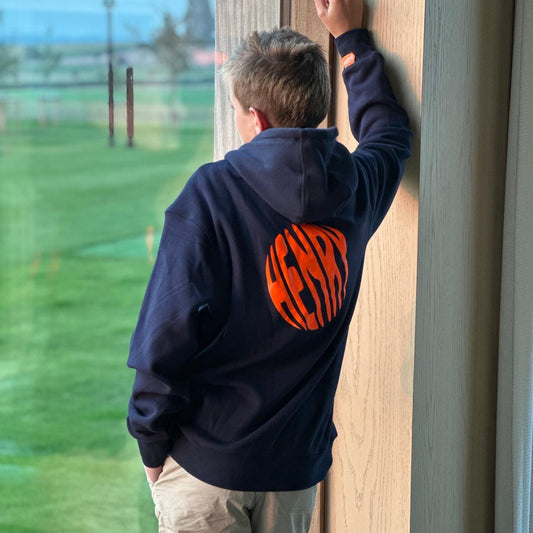 NEW hoodie navy adult rits BALAshape