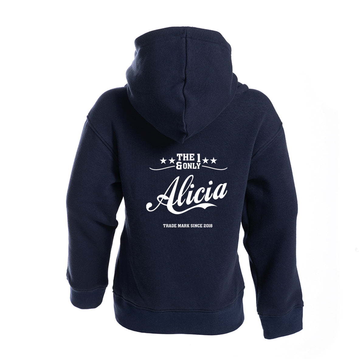 NEW hoodie kids met rits navy the o&o