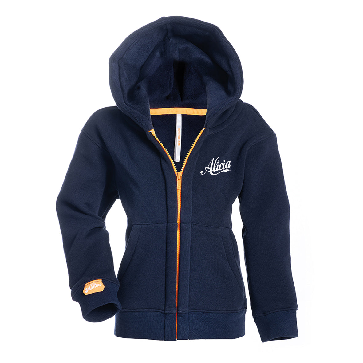 NEW hoodie kids met rits navy the o&o