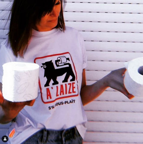 t-shirt à l'aise wc-rol