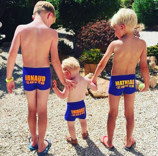 ZWEMBROEK KOBALT JONGEN