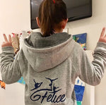 hoodie kids met rits design