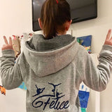 hoodie kids met rits design