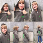 hoodie kids met rits design
