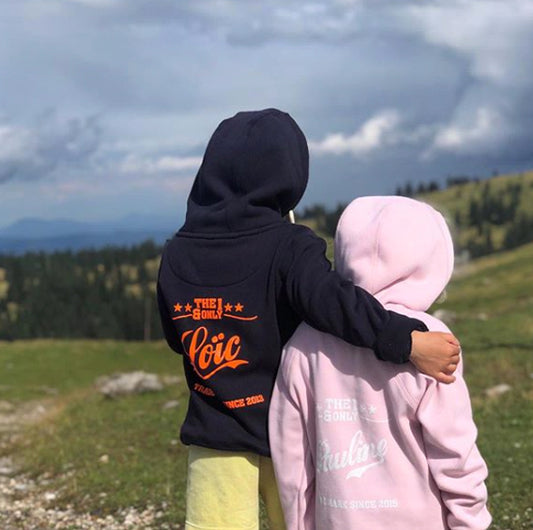 NEW hoodie kids met rits navy the o&o