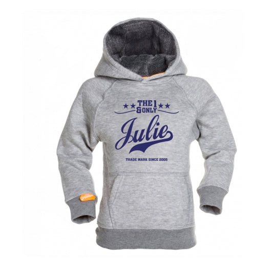 hoodie kids the o&o grijs