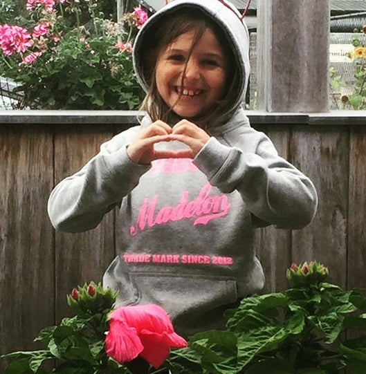 hoodie kids the o&o grijs