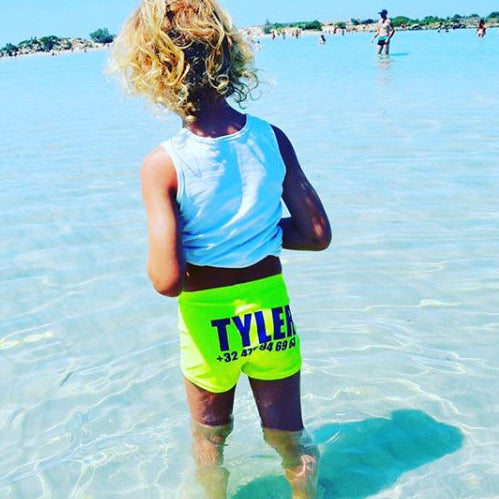 ZWEMBROEK FLUOGEEL JONGEN